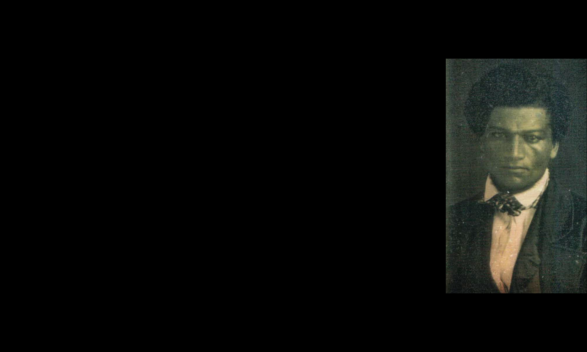 Frederick Douglass (1841, Daguerreotype)