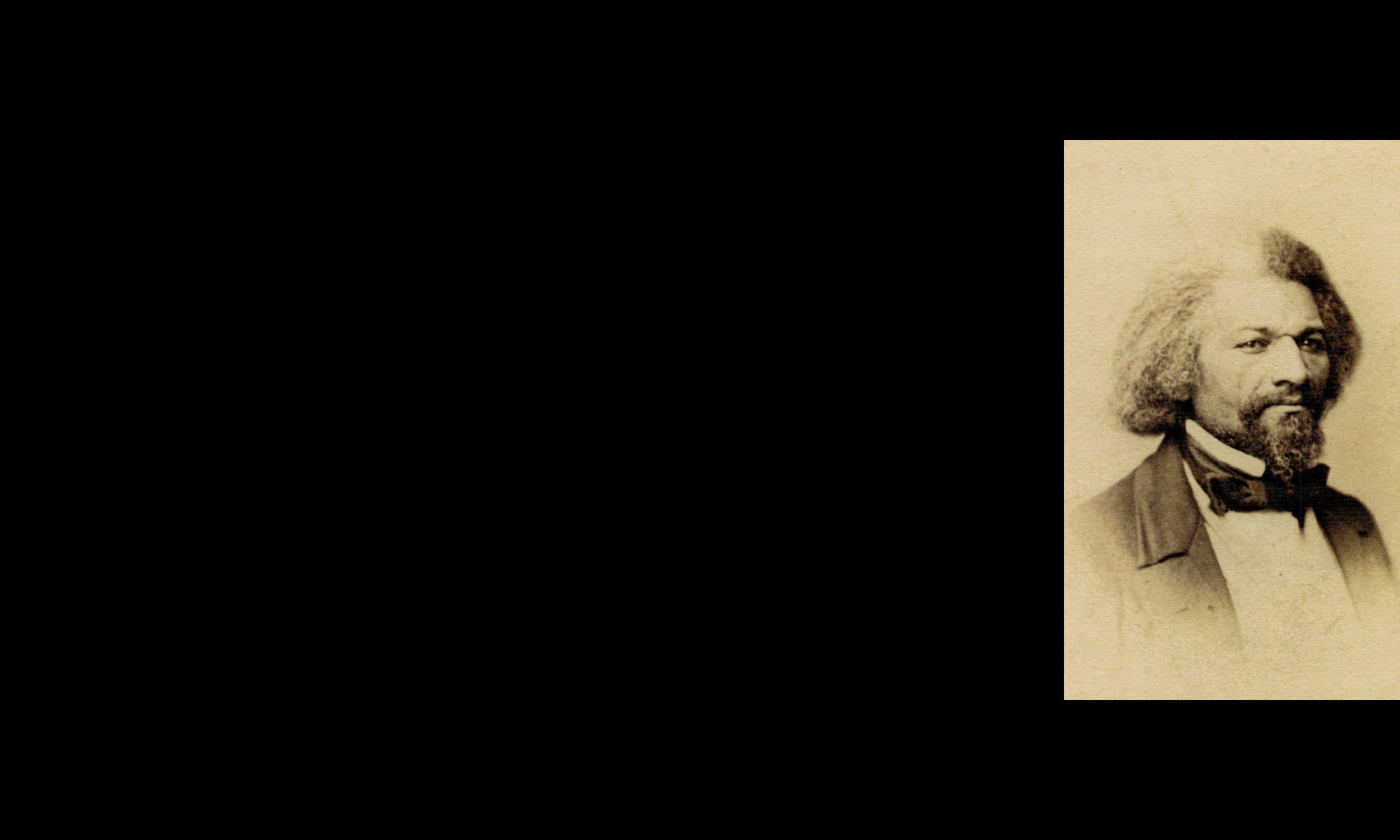 Frederick Douglass (1863, CdV)