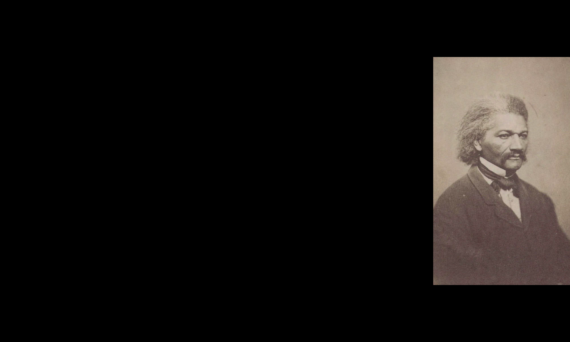 Frederick Douglass (1865, CdV)